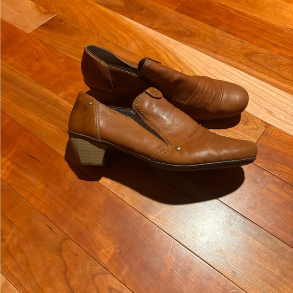 Rieker Brown Women's AntiStress Loafers Women’s 10.5/ 41 - Picture 1 of 9